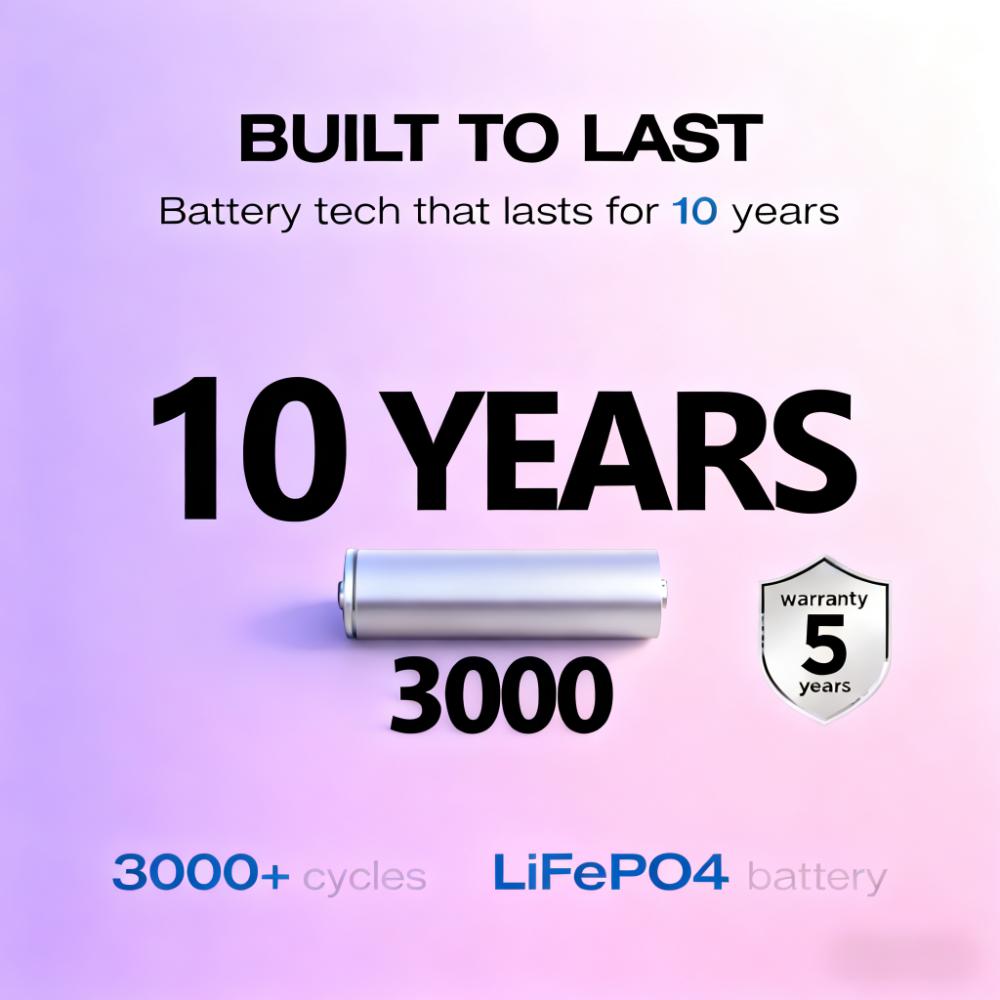 High-Efficiency Portable Power Station for All Scenarios