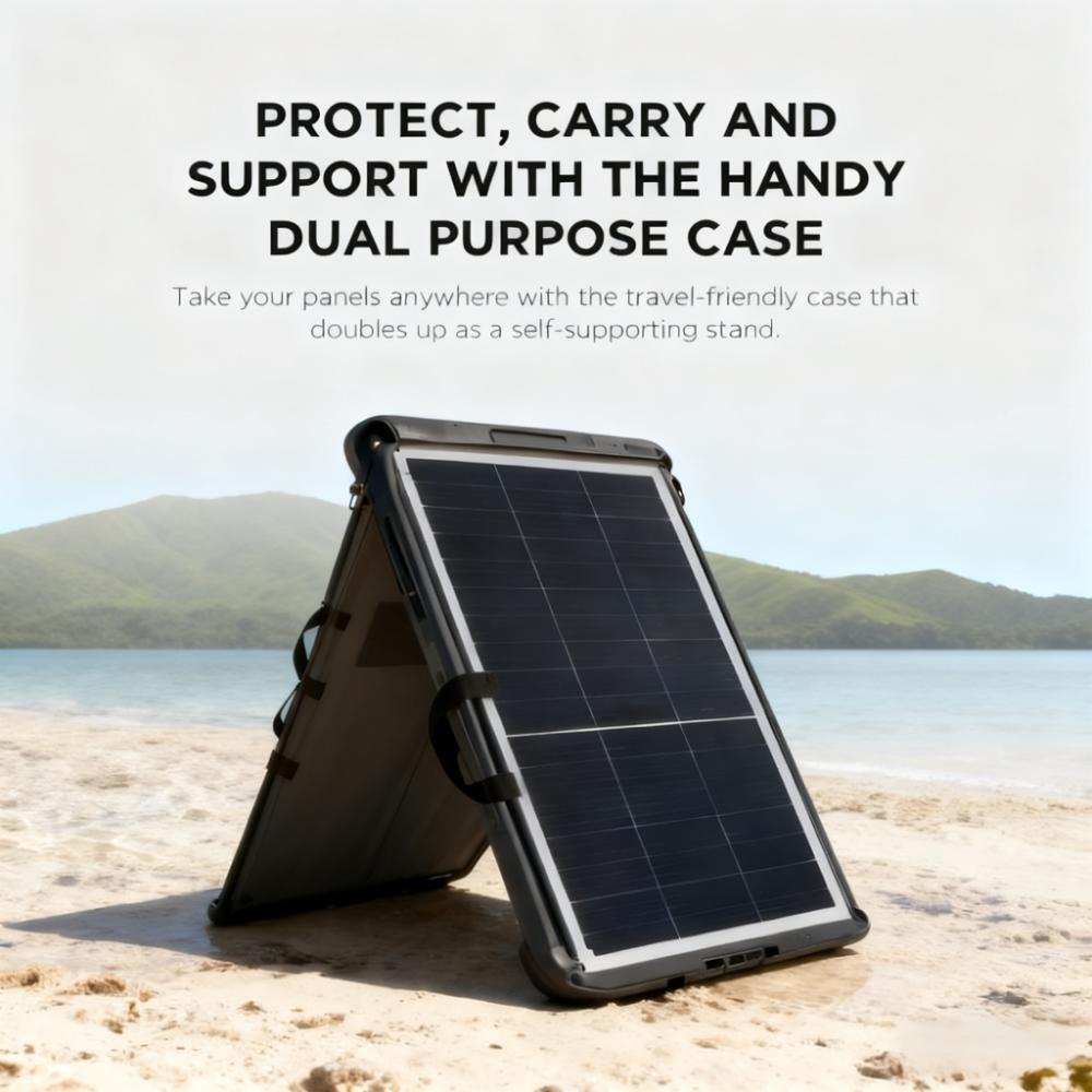 400W Portable Weatherproof Solar Panel for Outdoor Use
