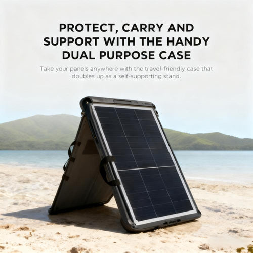 400W Portable Weatherproof Solar Panel for Outdoor Use