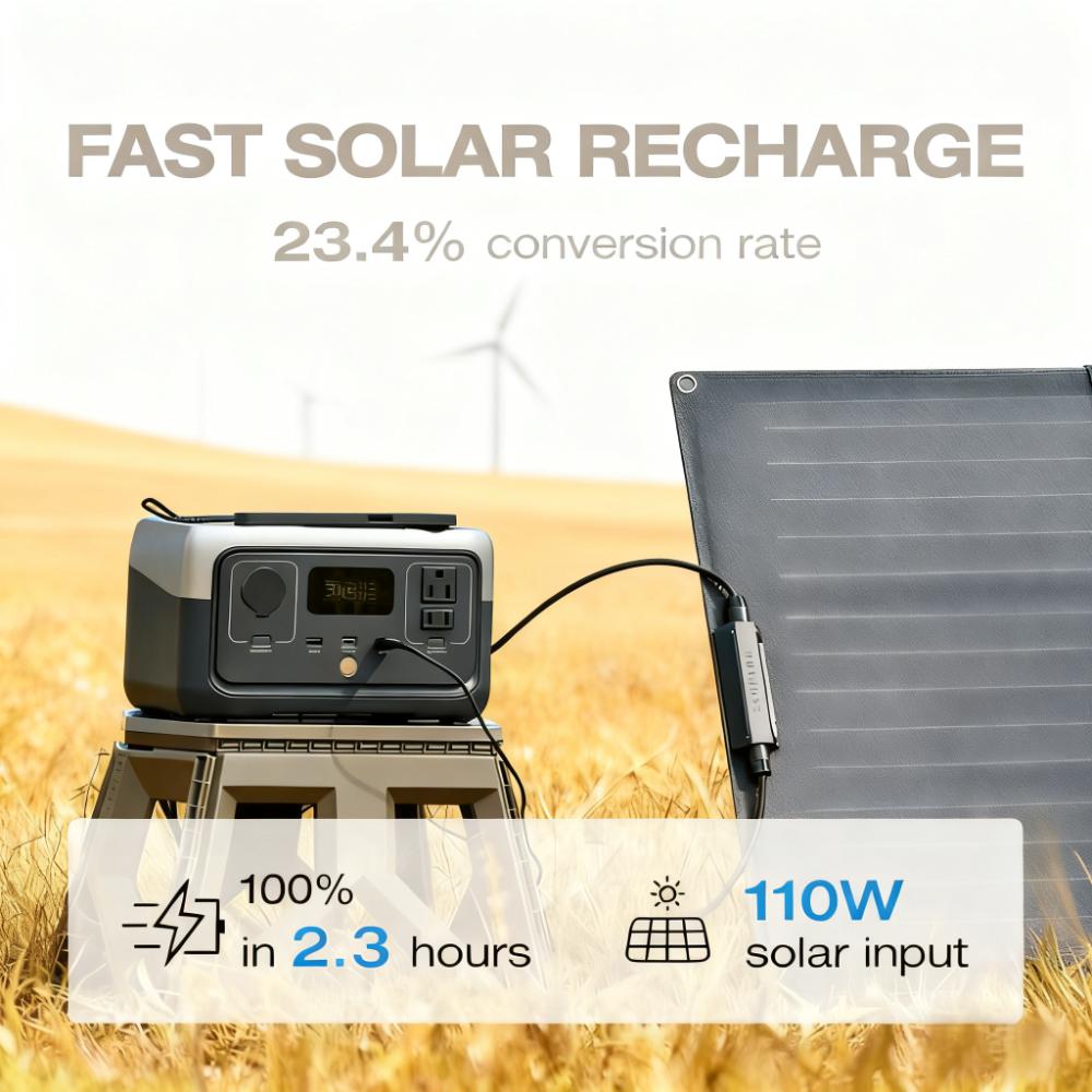 High-Efficiency Portable Power Station for All Scenarios