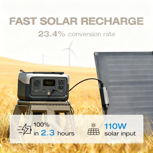 High-Efficiency Portable Power Station for All Scenarios
