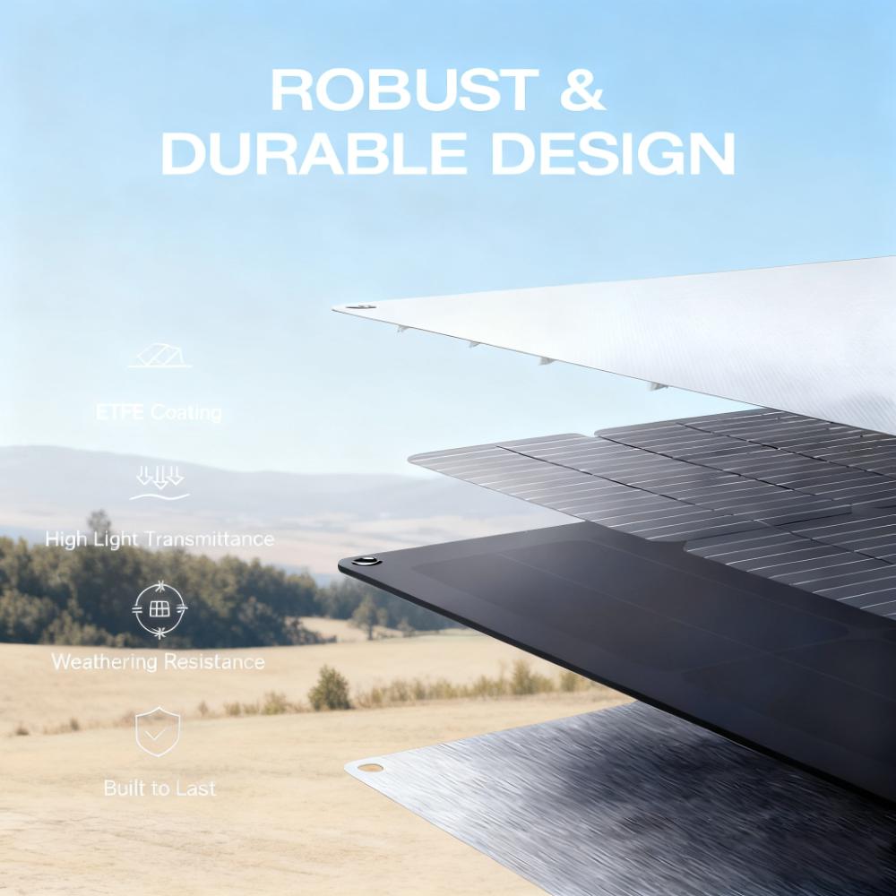 220W Portable Foldable Solar Panel for Outdoor Power Needs