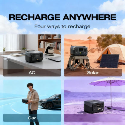 High-Efficiency Portable Power Station for All Scenarios