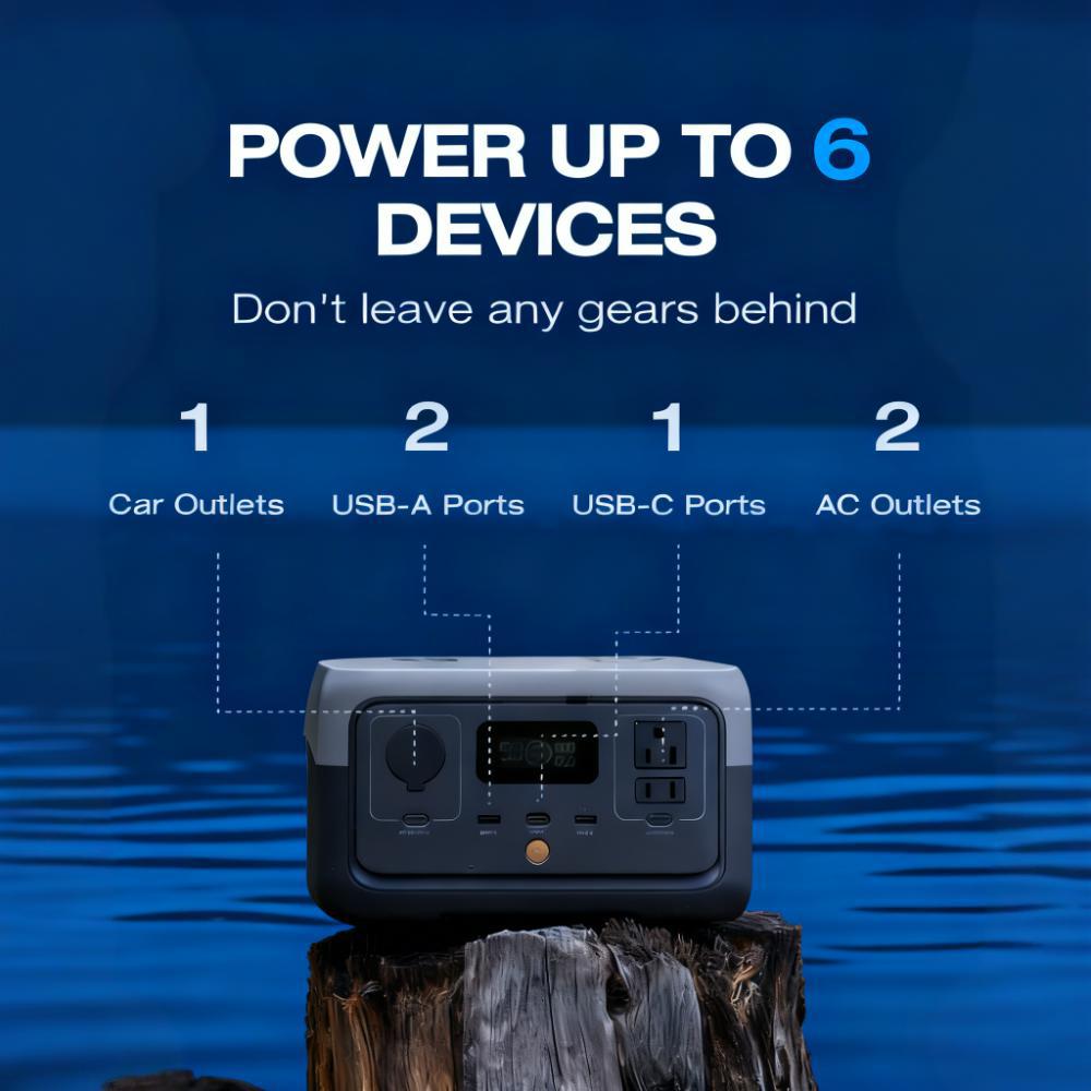 High-Efficiency Portable Power Station for All Scenarios