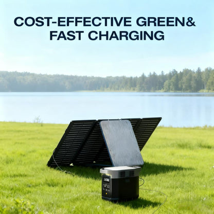 Expandable 2200W Portable Power Station with 10-Year Battery Life